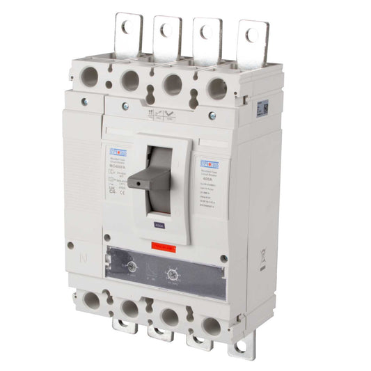 Proteus 400A Four Pole 50kA Mccb