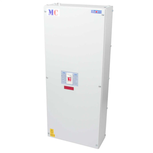 Proteus 630A Triple Pole 36kA Mccb in IP3X Steel Enclosure