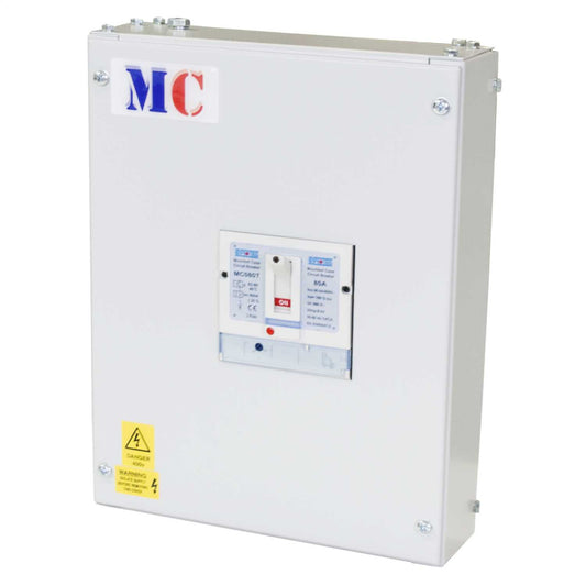 Proteus 80A Triple Pole 36kA Mccb in IP3X Steel Enclosure