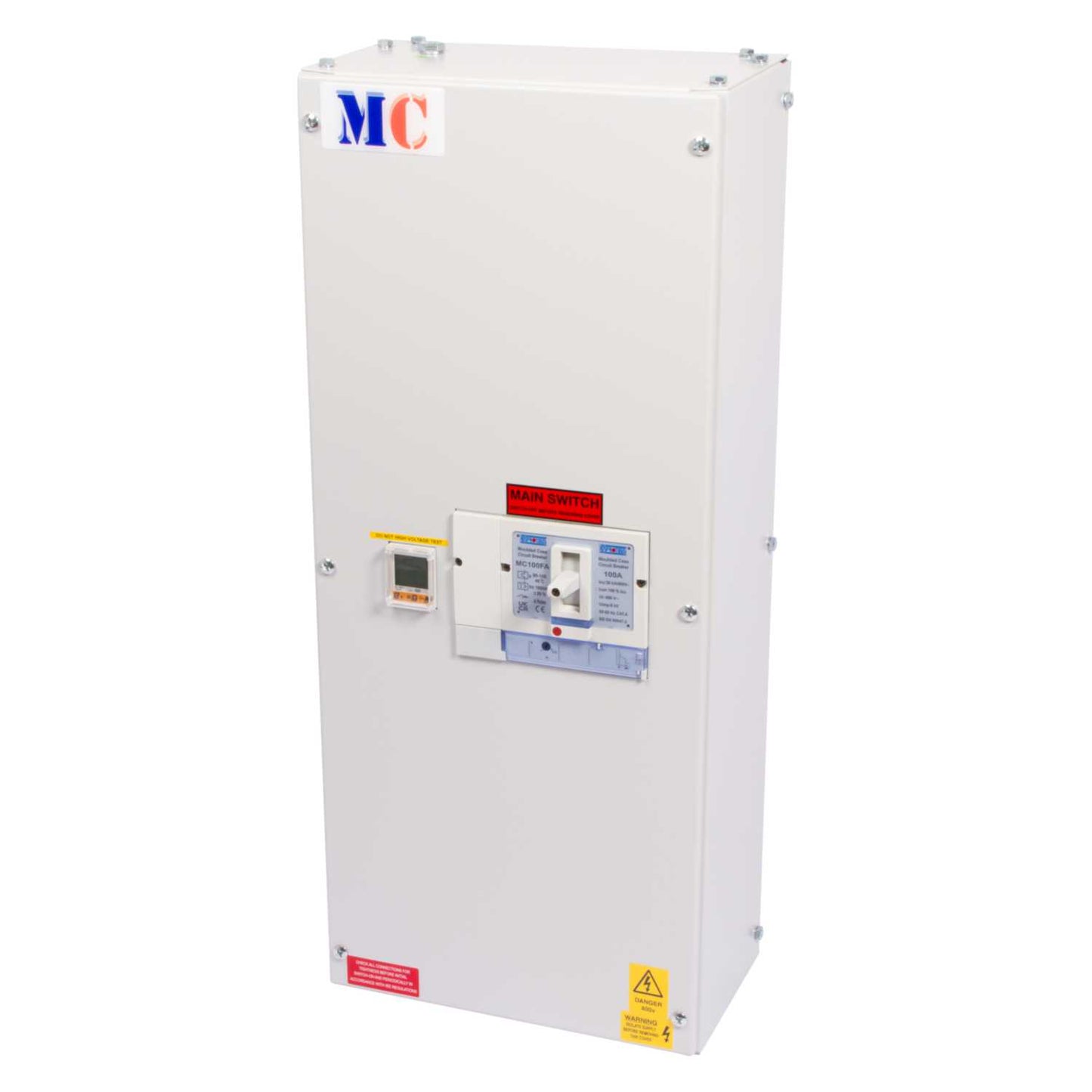 Proteus 100A Four Pole 36kA Enclosed Mccb with Adjustable Type B Earth Leakage Unit