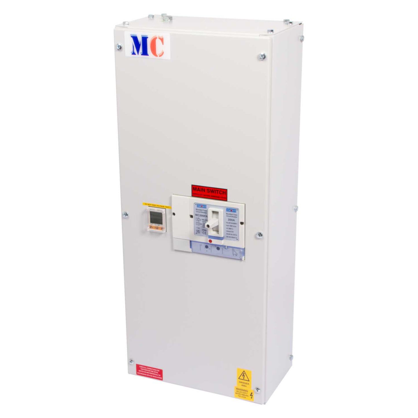 Proteus 200A Four Pole 36kA Enclosed Mccb with Adjustable Type B Earth Leakage Unit