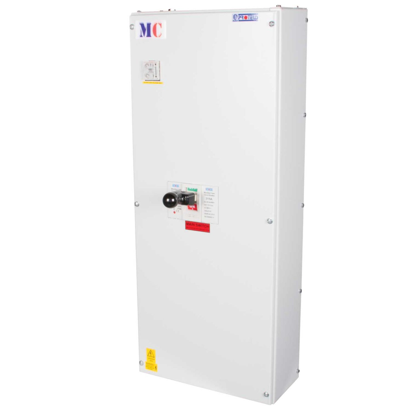 Proteus 400A Four Pole 36kA Enclosed Mccb with Adjustable Type A Earth Leakage Unit