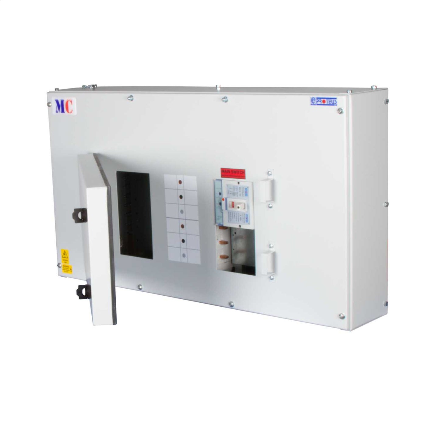 Proteus 3 Way 250A TP+N Panelboard with 200A TP Mccb Incomer