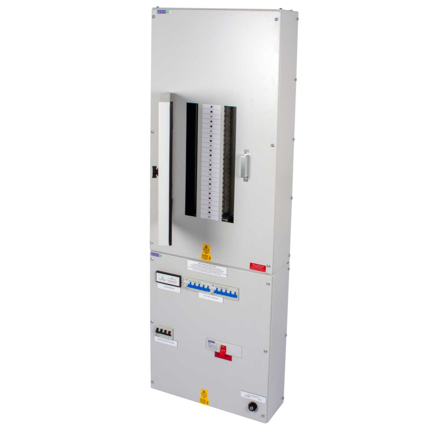 Proteus EV 16 Way TP+N Type B EV Distribution Board with 200A O-PEN Isolator Incomer