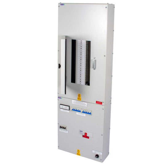 Proteus EV 16 Way TP+N Type B EV Distribution Board with 200A O-PEN Isolator Incomer