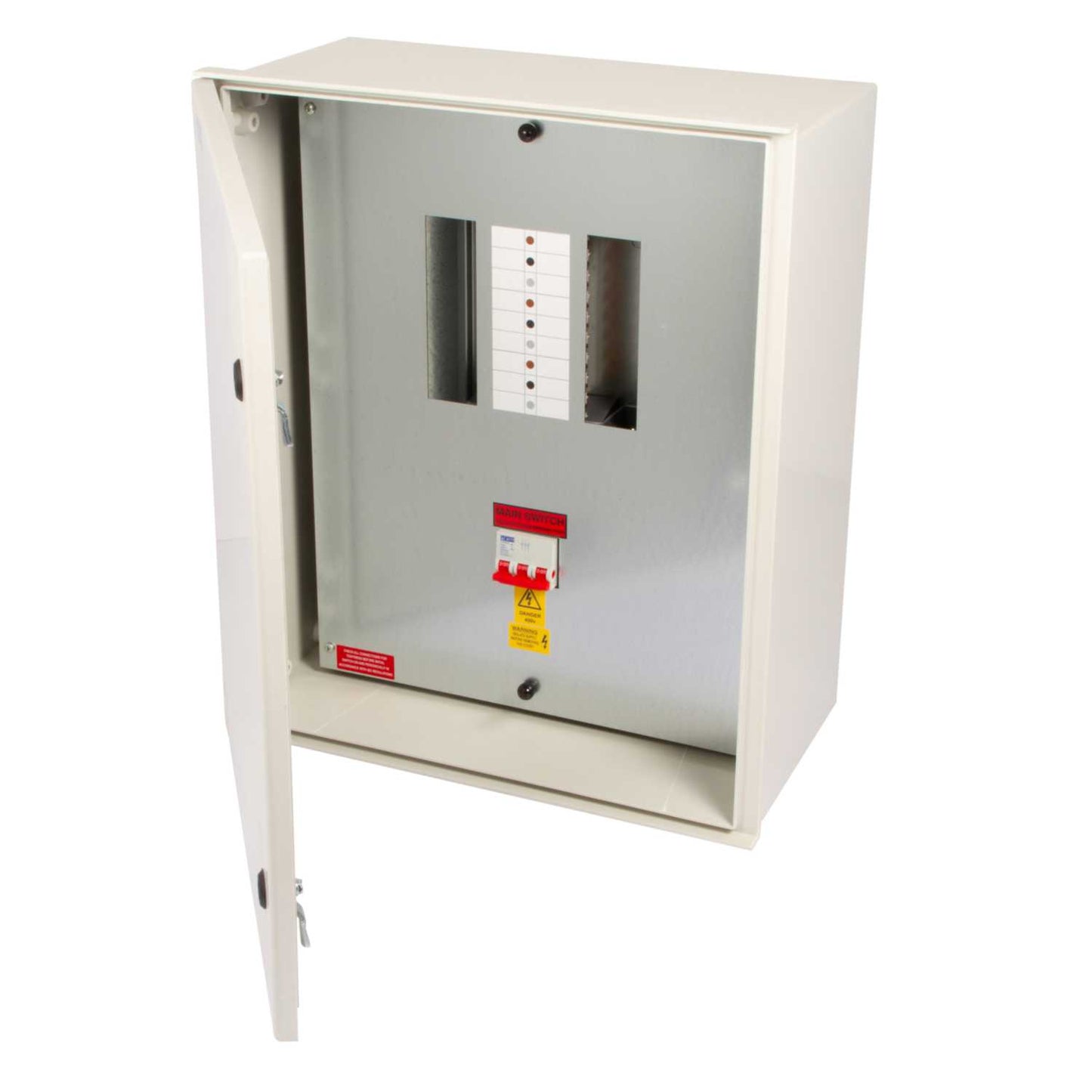 Proteus 6 Way 125A TP+N Type B Distribution Board with 100A Incomer