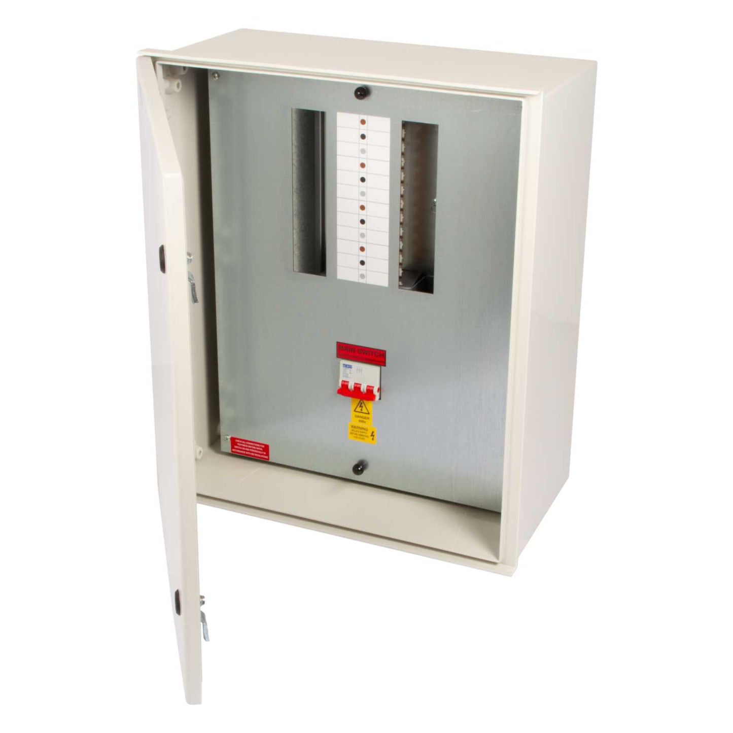 Proteus 8 Way 125A TP+N Type B Distribution Board with 100A Incomer