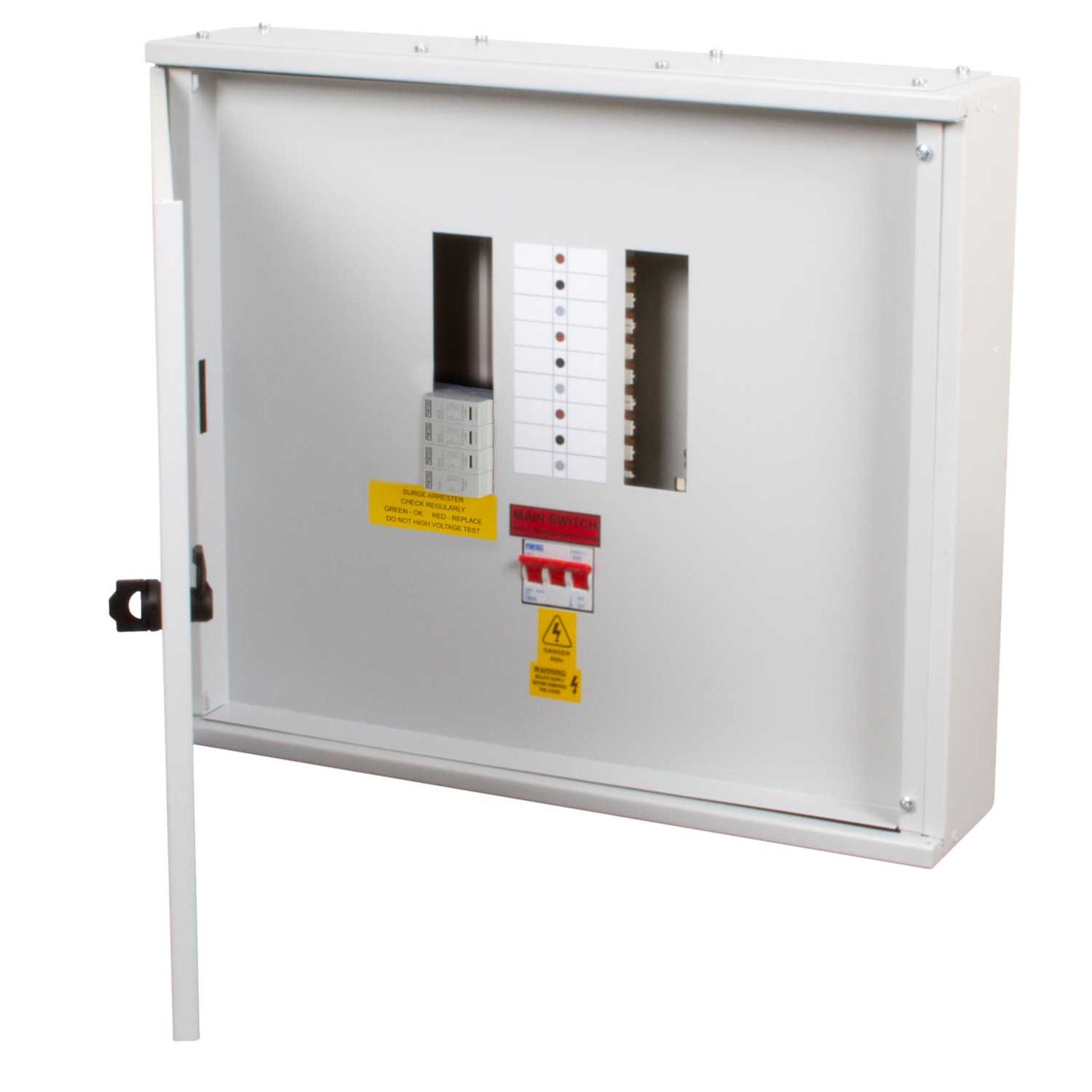 Proteus XL 5 Way TP+N Type B Distribution Board with 125A Incomer and Type 2 SPD