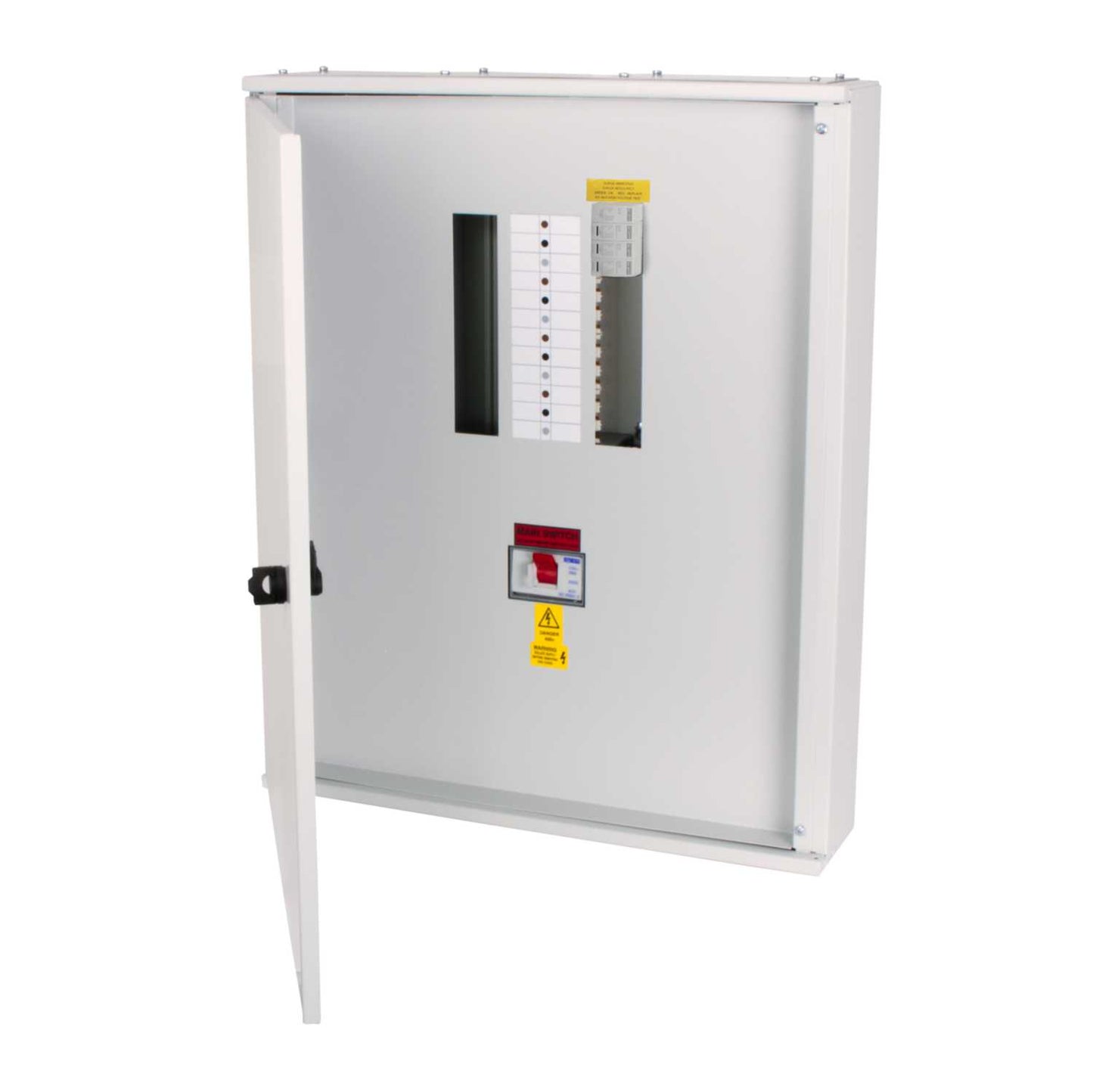 Proteus XL 7 Way TP+N Type B Distribution Board with 200A Incomer and Type 1+2 SPD
