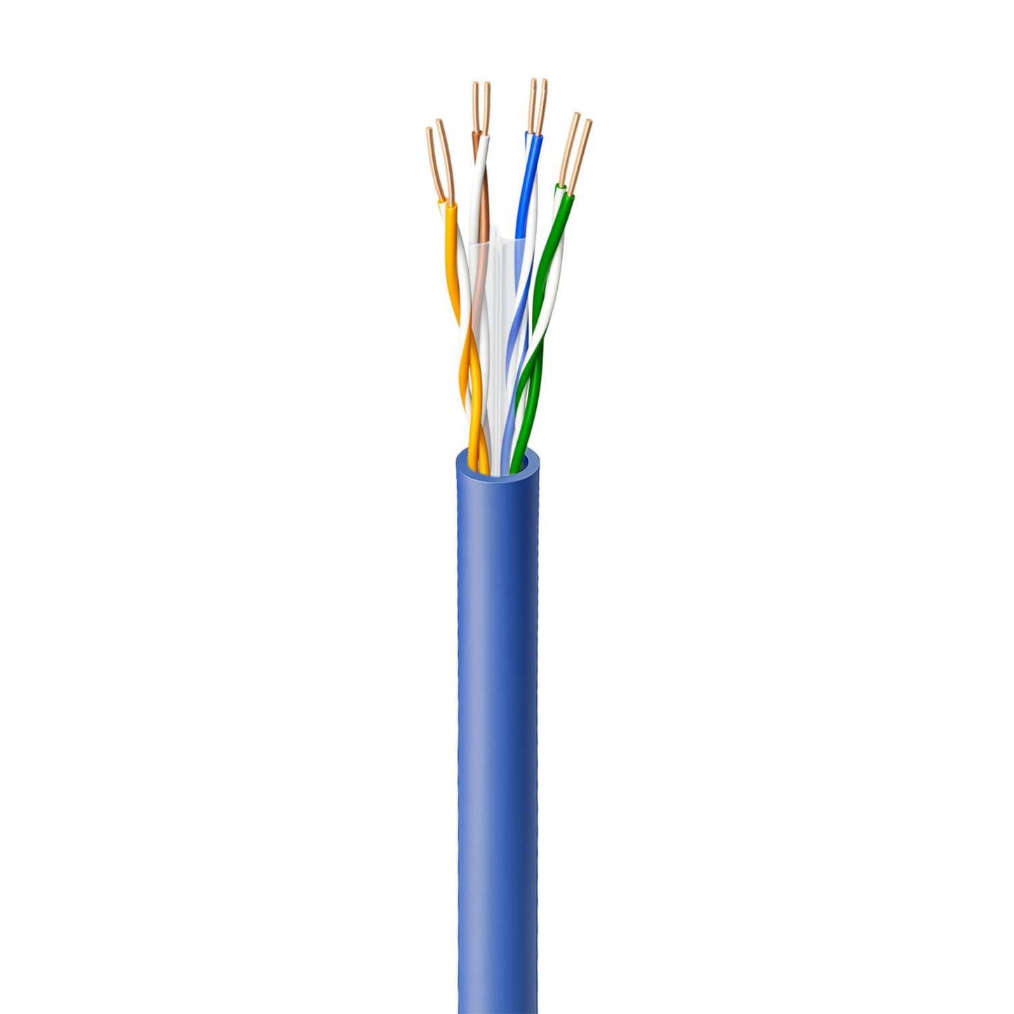 Prysmian CAT6 UC400 HD Unshielded Lshf Twisted Pair Cable Violet (Box of 305m)