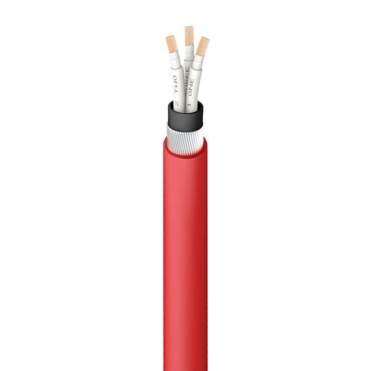 Prysmian 1.5mm² FP500 Fire Cable 3C Red (Cut Length Sold By The Metre)