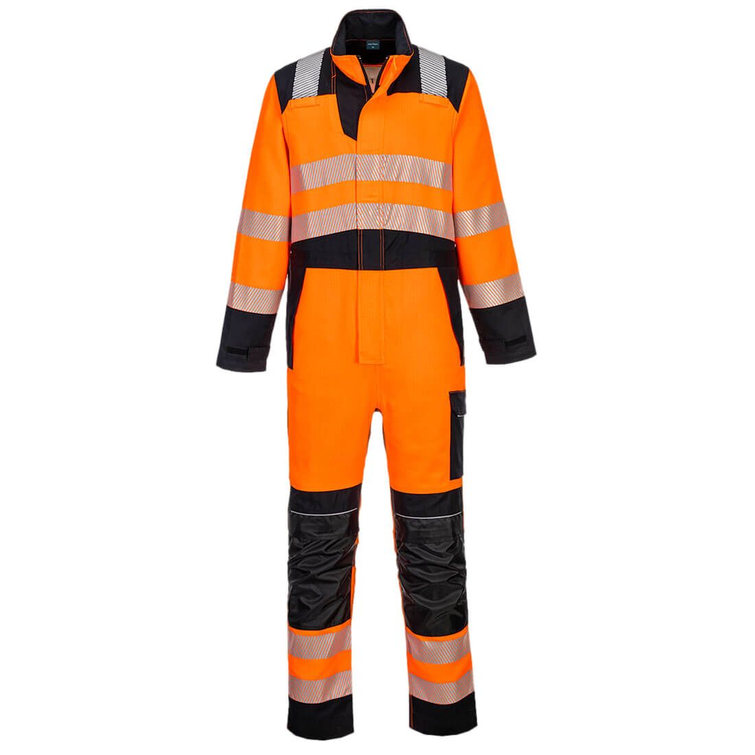 PW3 FR HVO Coverall, L, R, Orange/Black