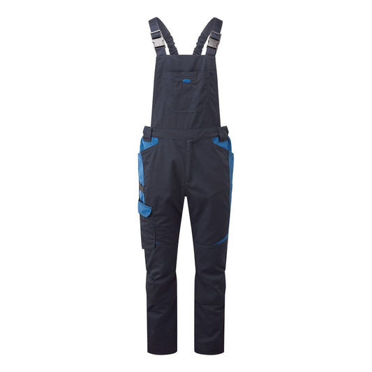 WX3 Industrial Wash Bib and Brace, L, R, Navy