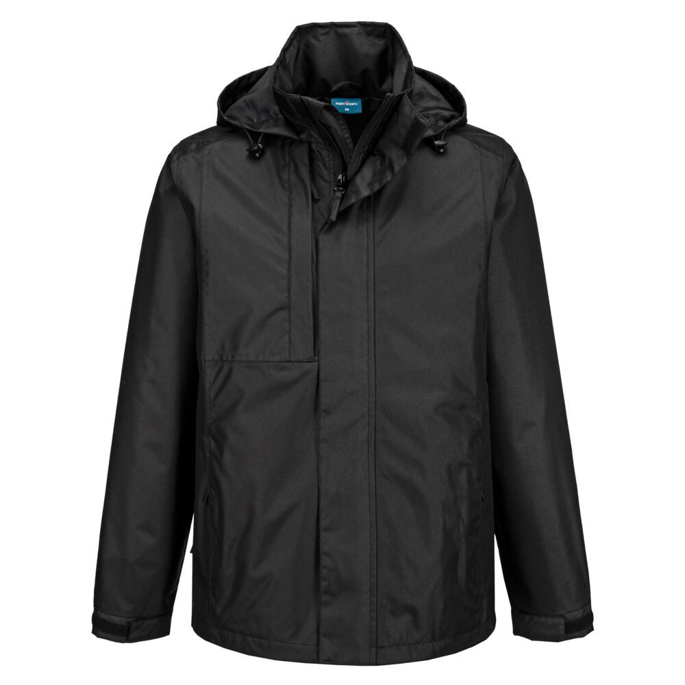 WX2 Eco Rain Jacket, L, R, Black