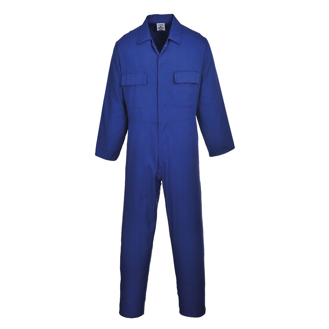 Euro Work Coverall, 4XL, R, Royal Blue
