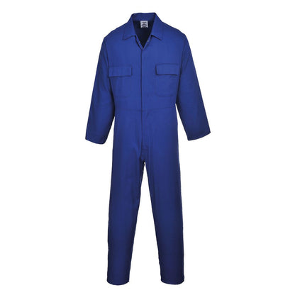 Euro Work Coverall, 4XL, R, Royal Blue