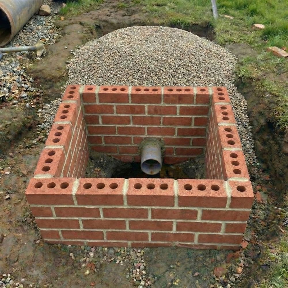 Class B Engineering Brick Smooth Red Perforated 65mm