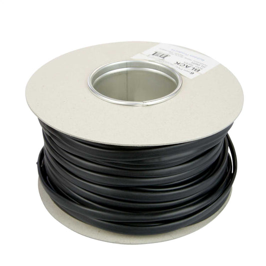 Robson Products 6mm PVC Black Sleeving (50m Reel)