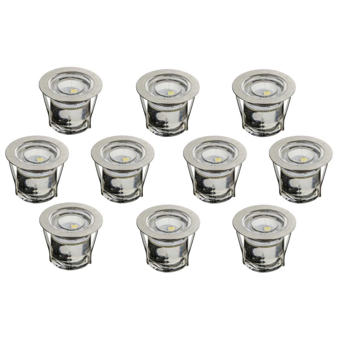 Robus Vita 3.6W LED IP68 Decking Kit White (Pack of 10)
