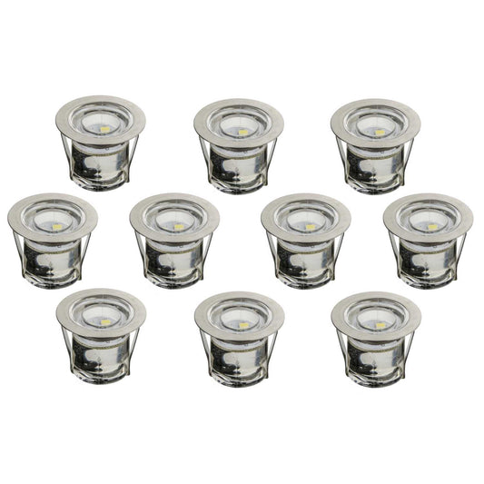 Robus Vita 3.6W LED IP68 Decking Kit Blue (Pack of 10)