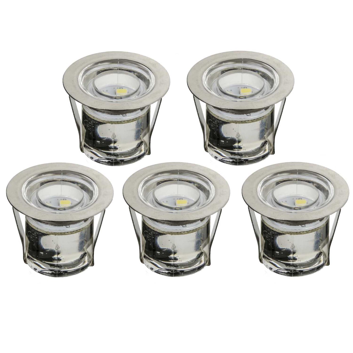 Robus Vita 1.8W LED IP68 Decking Kit Blue (Pack of 5)