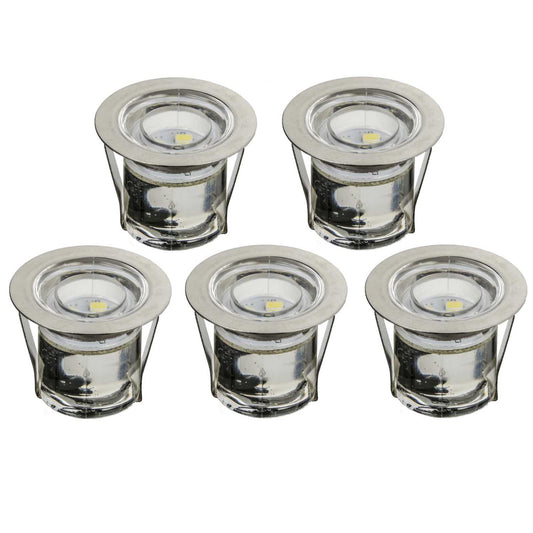 Robus Vita 1.8W LED IP68 Decking Kit Blue (Pack of 5)