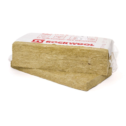 50mm Rockwool RWA45 Acoustic Sound Insulation Slab (6.48m2/Pack)