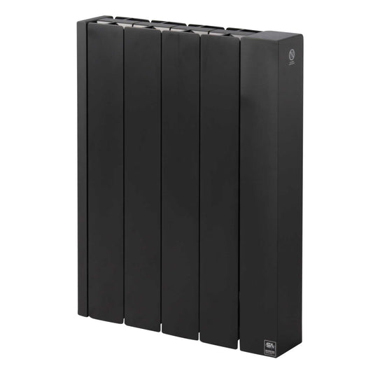 Rointe 600W 4 Element Belize Wi-Fi Electric Radiator Black