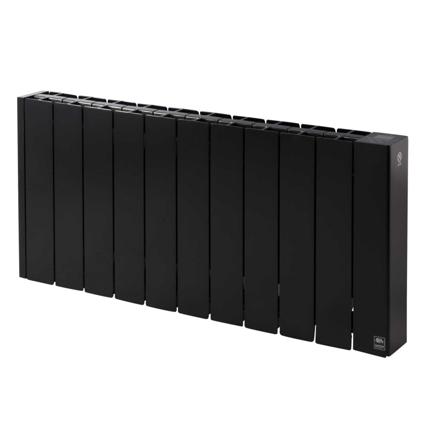 Rointe 1.25kW 10 Element Belize Wi-Fi Electric Radiator Short Black