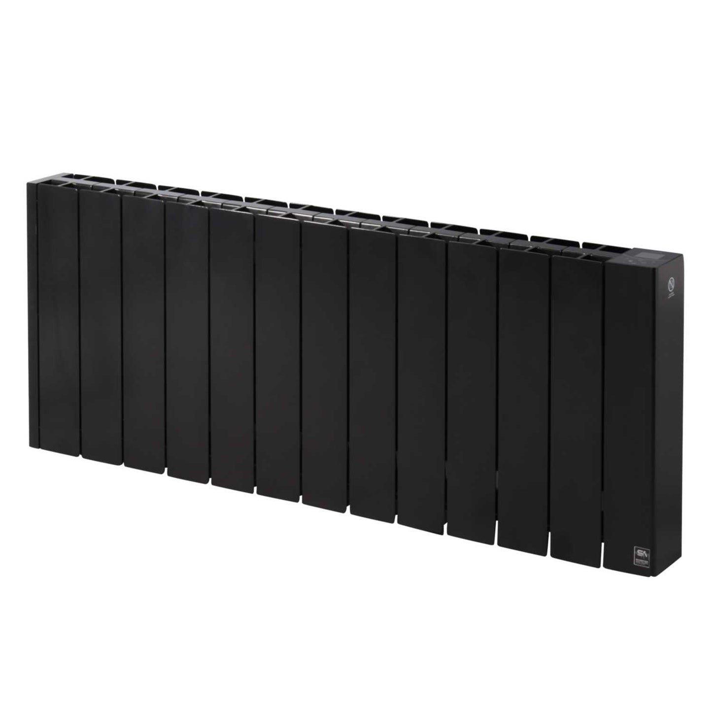 Rointe 1.5kW 12 Element Belize Wi-Fi Electric Radiator Short Black