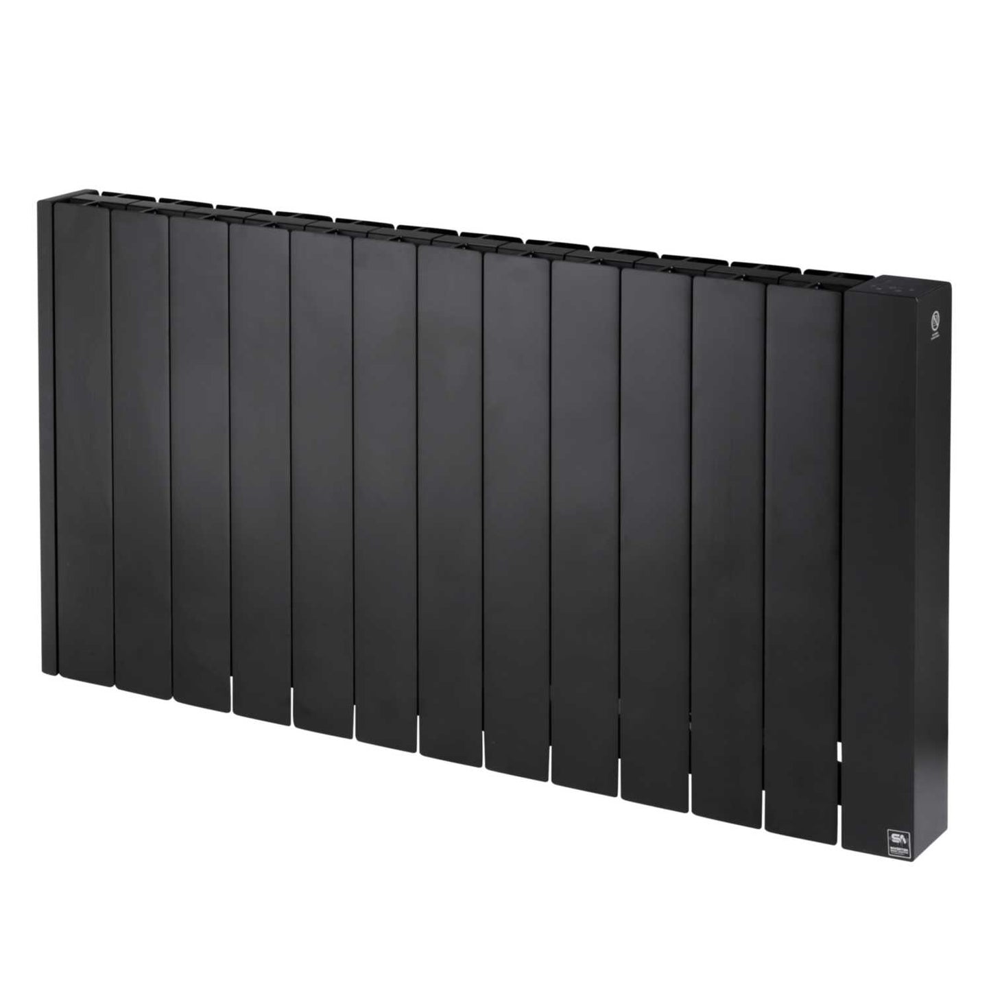 Rointe 1.8kW 12 Element Belize Wi-Fi Electric Radiator Black