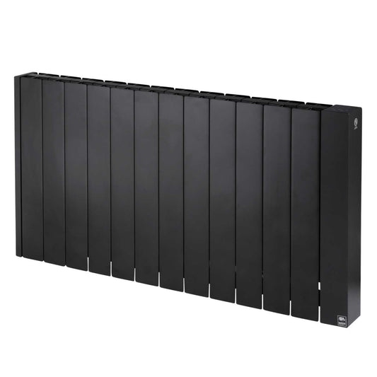 Rointe 1.8kW 12 Element Belize Wi-Fi Electric Radiator Black