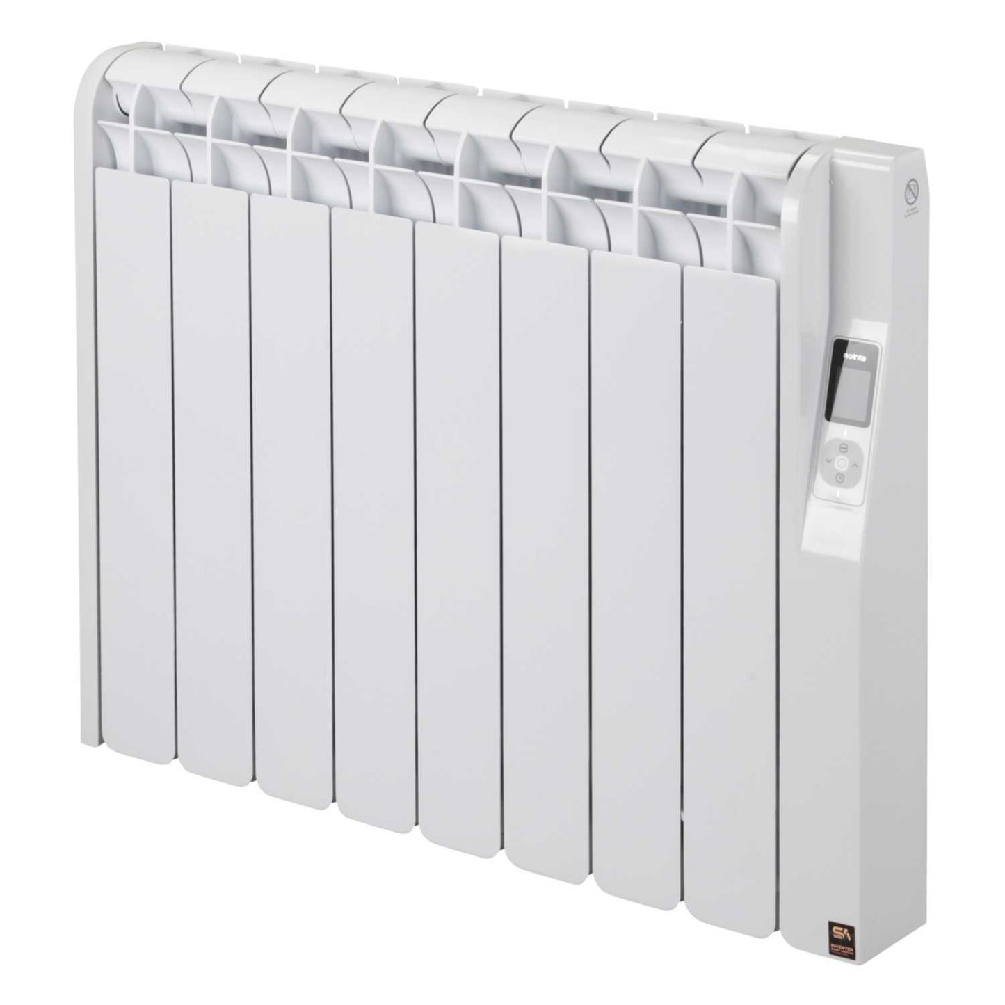 Rointe 1.2kW 8 Element Kyros Low Consumption Wi-Fi Electric Radiator White
