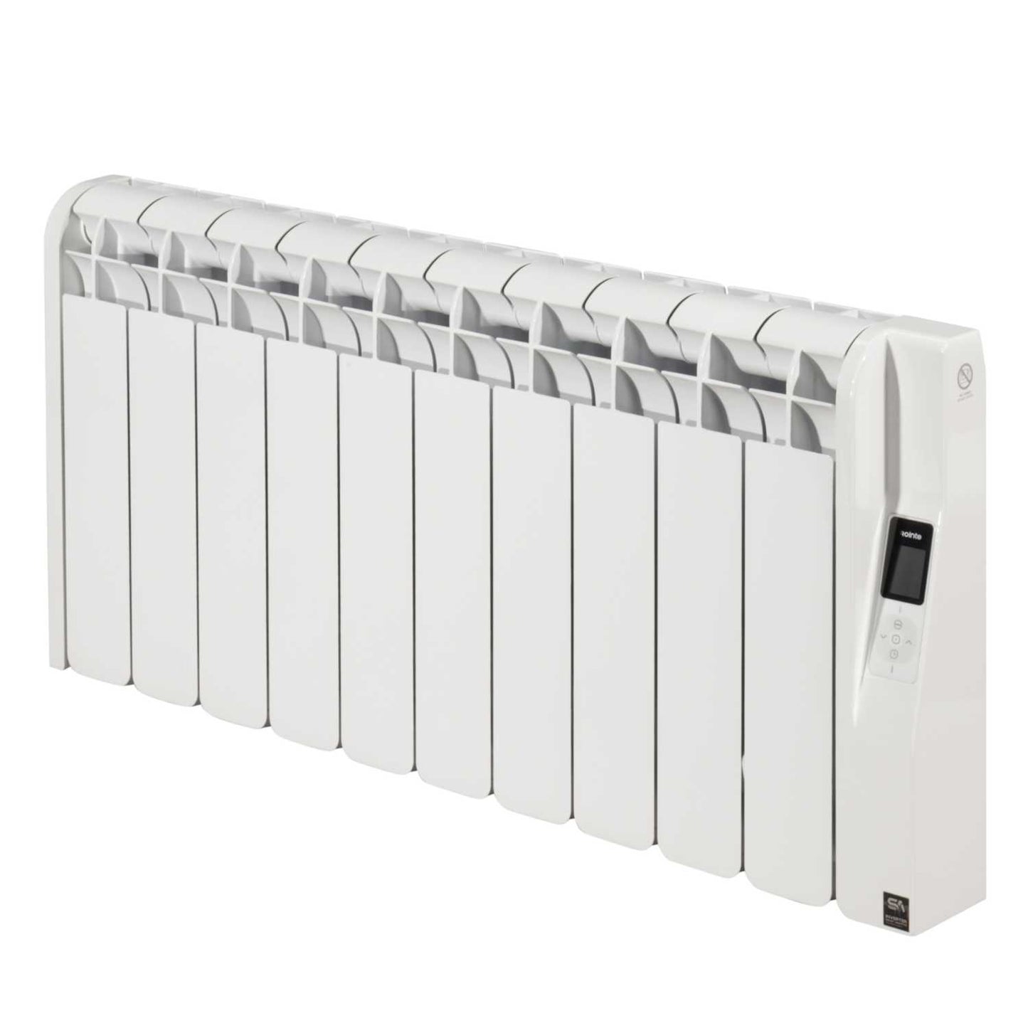 Rointe 1.25kW 10 Element Kyros Low Consumption WiFi Electric Radiator White Short