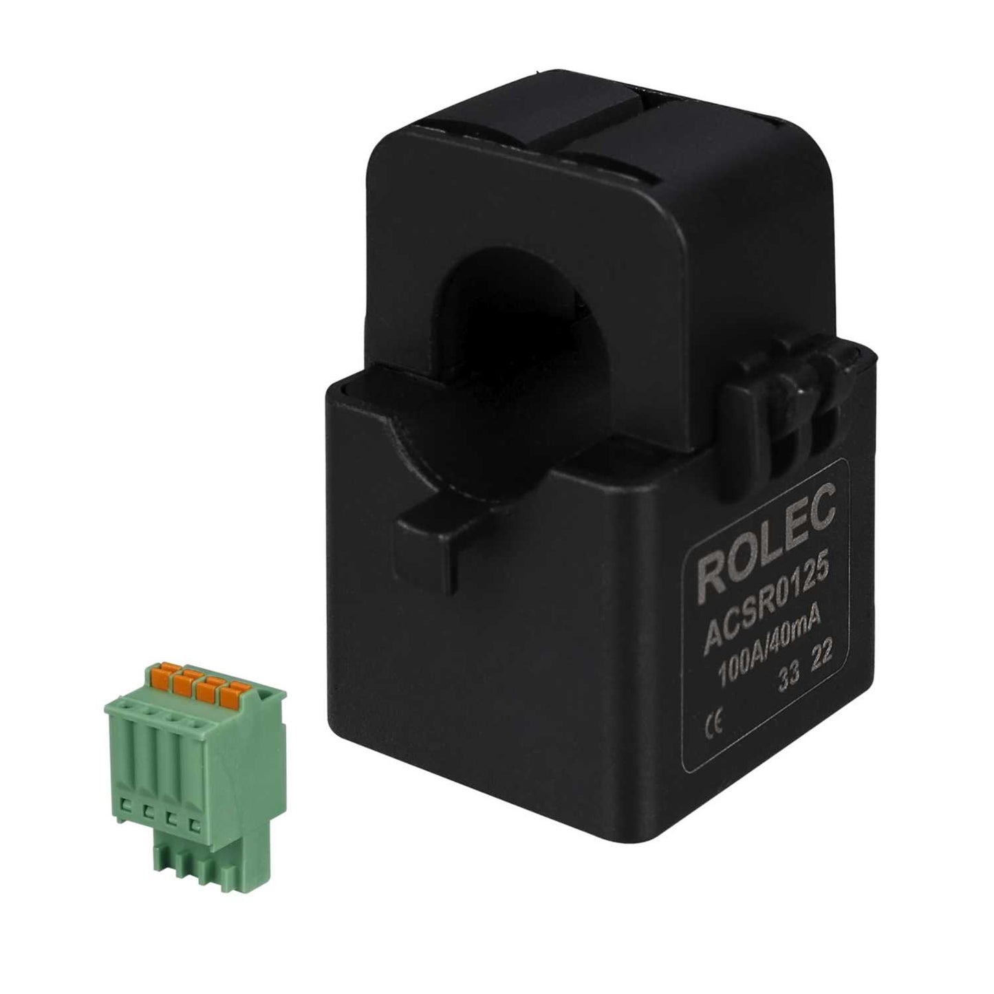 Rolec EV 100A 35mm² Screened CT Clamp with Connector