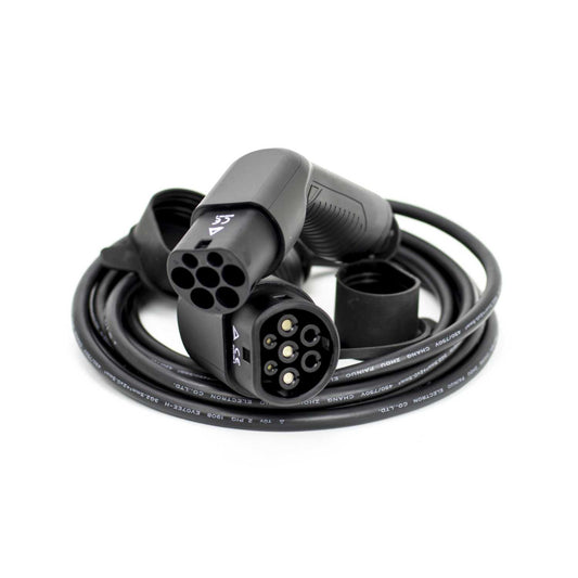 Rolec EV 5m 32A 3 Phase Type 2 to Type 2 SuperFast Charging Lead