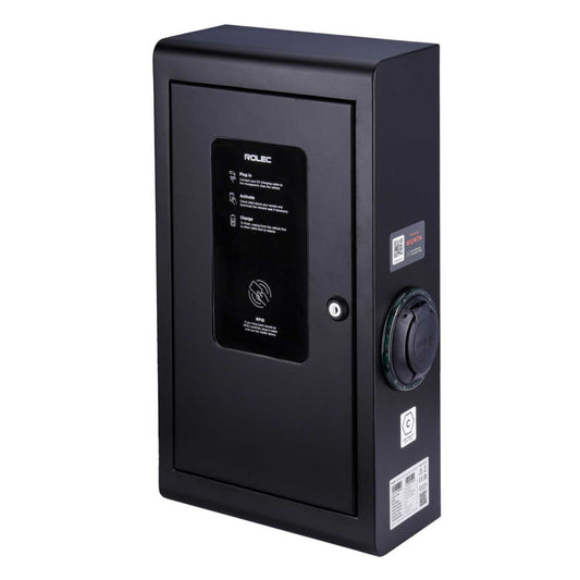 Rolec EV SecuriCharge Smart EV Charger 7.4kW 1 x Type 2 Socket Black