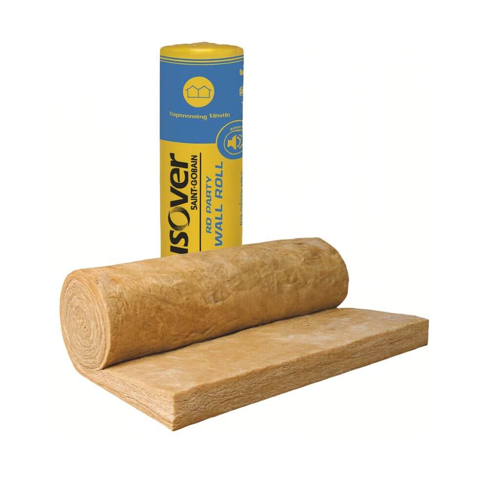 100mm Isover RD Party Wall Insulation Roll (5.46m2/Roll)