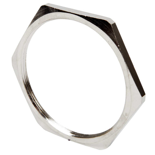 75mm Locknuts for Flexible Conduit Glands (Sold in 1's)