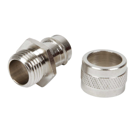 16mm Fixed Steel and PVC Flexible Conduit Glands (Sold in 1's)