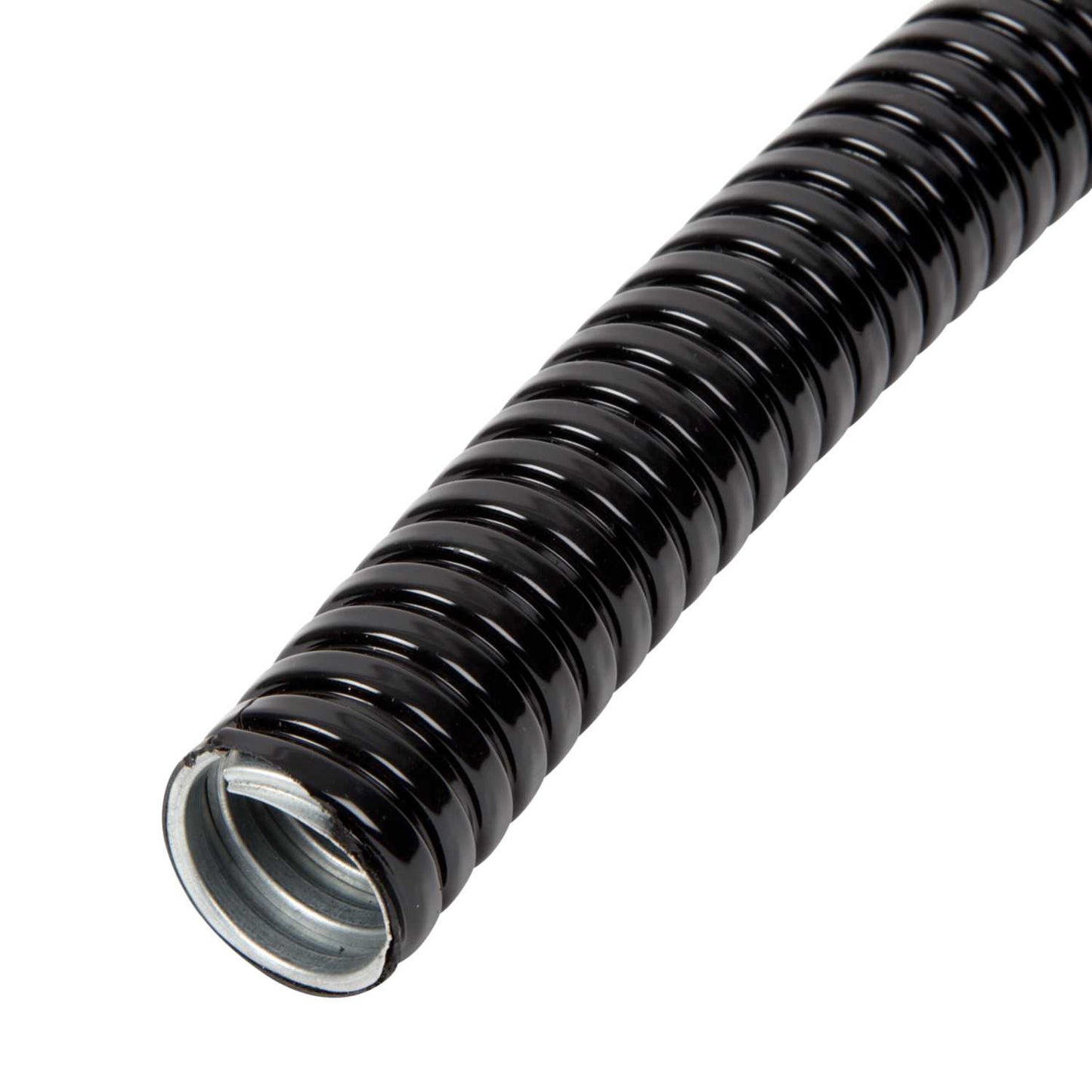 Ronbar 12mm Galvanised Steel PVC Flexible Conduit (50m Reel)