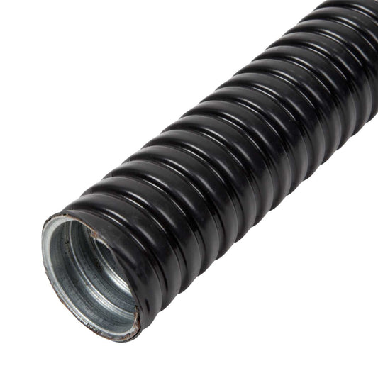 Ronbar 32mm Galvanised Steel PVC Flexible Conduit (10m Reel)