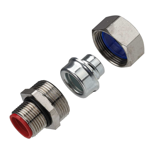 20mm Straight Flexible Conduit Gland (Sold in 1's)