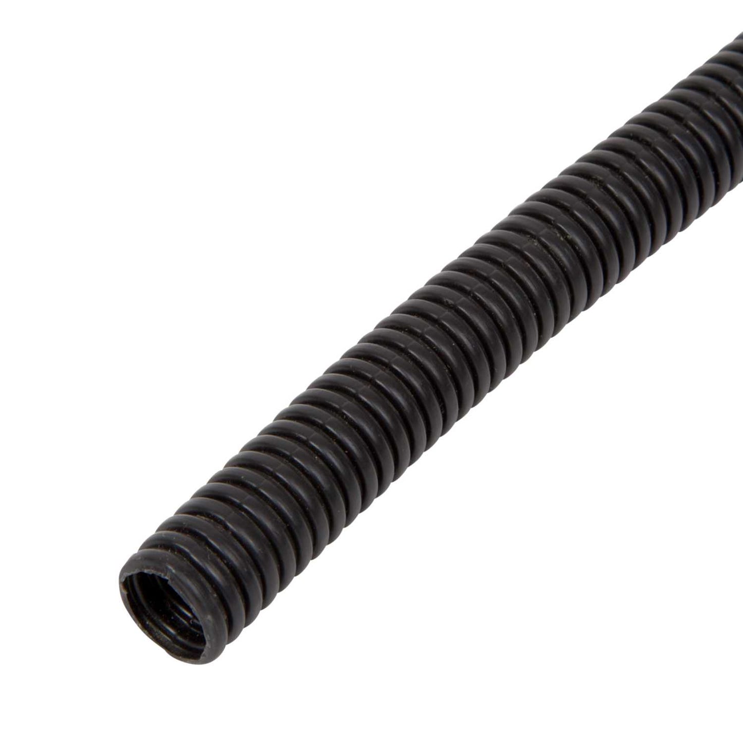 Ronbar 12mm Polypropylene Flexible Conduit Black (50m Reel)
