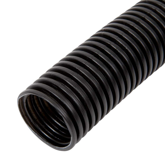 Ronbar 40mm Polypropylene Flexible Conduit Black (25m Reel)