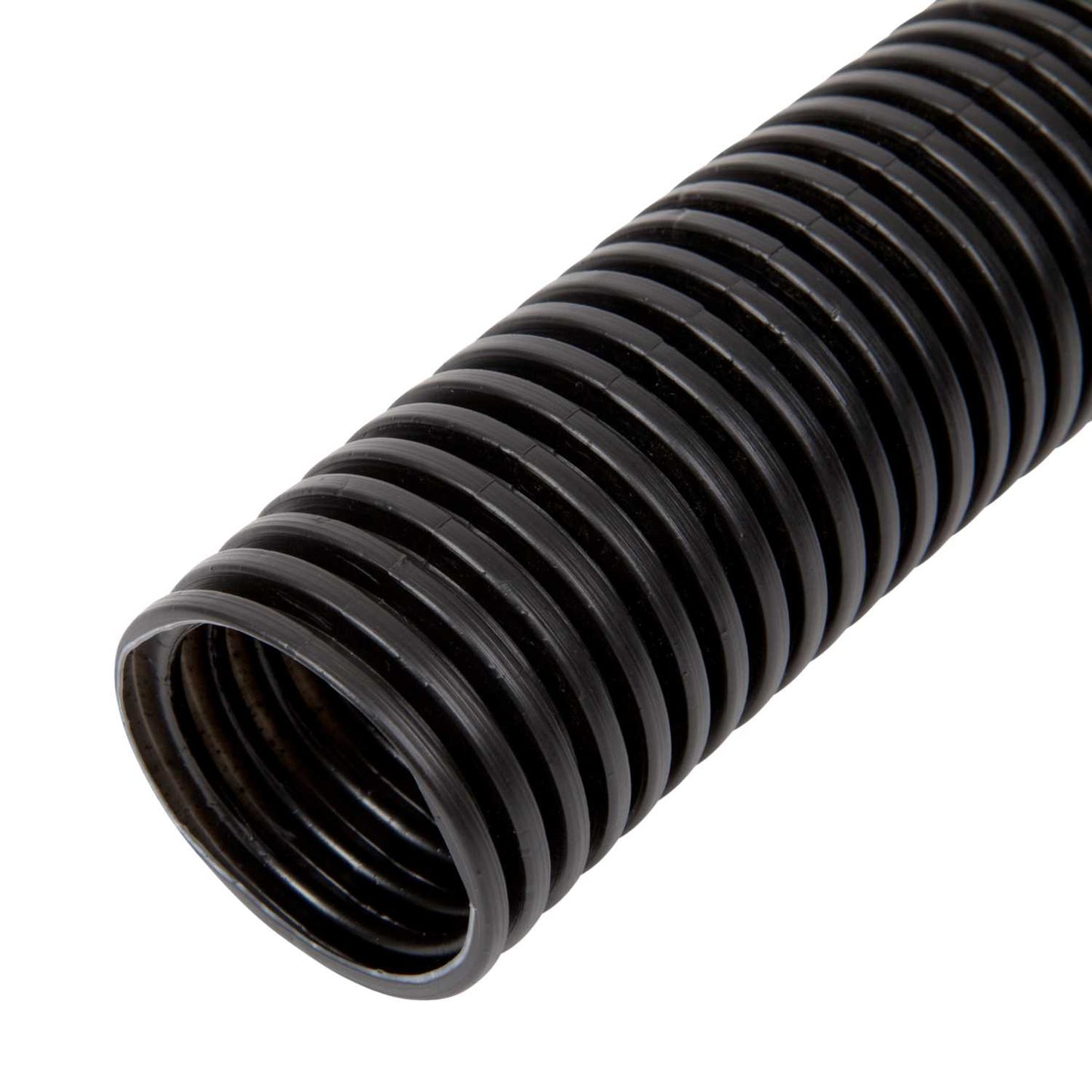 Ronbar 50mm Polypropylene Flexible Conduit Black (25m Reel)