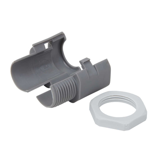 16mm Polypropylene Flexible Conduit Gland Grey (Sold in 1's)