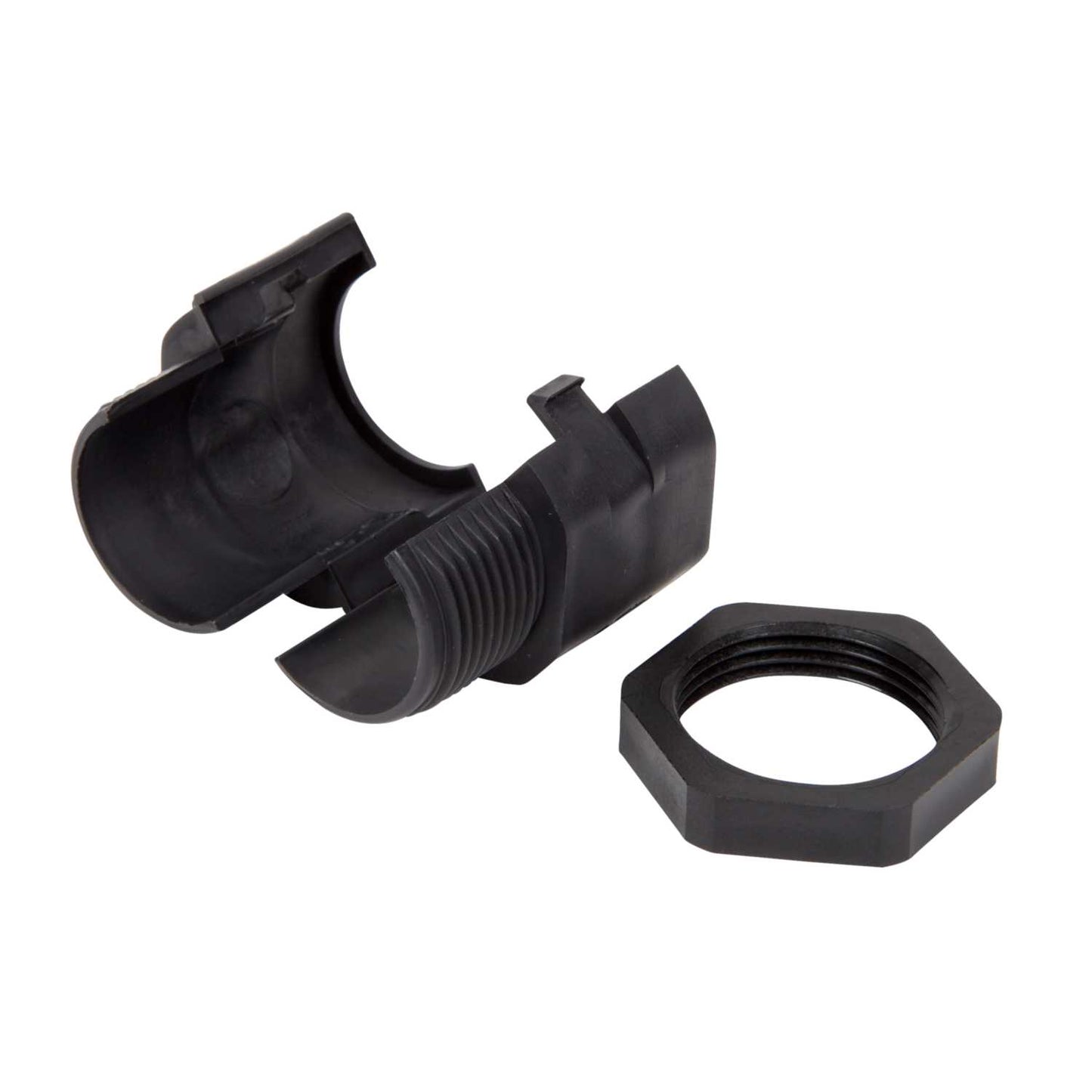 25mm Polypropylene Flexible Conduit Gland Black (Sold in 1's)