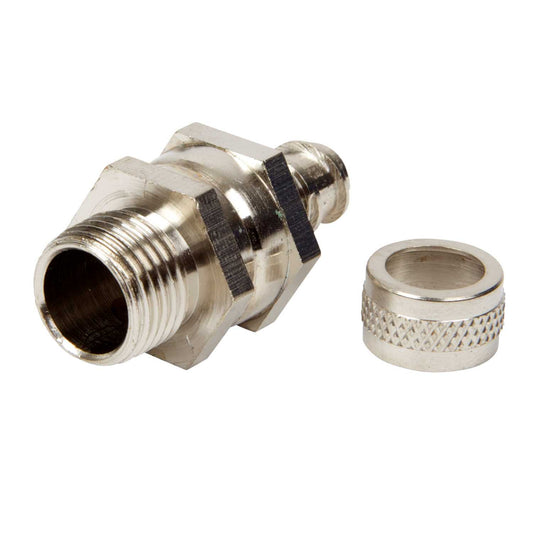 16mm Swivel Glands Steel / PVC Flexible Conduit (Sold in 1's)
