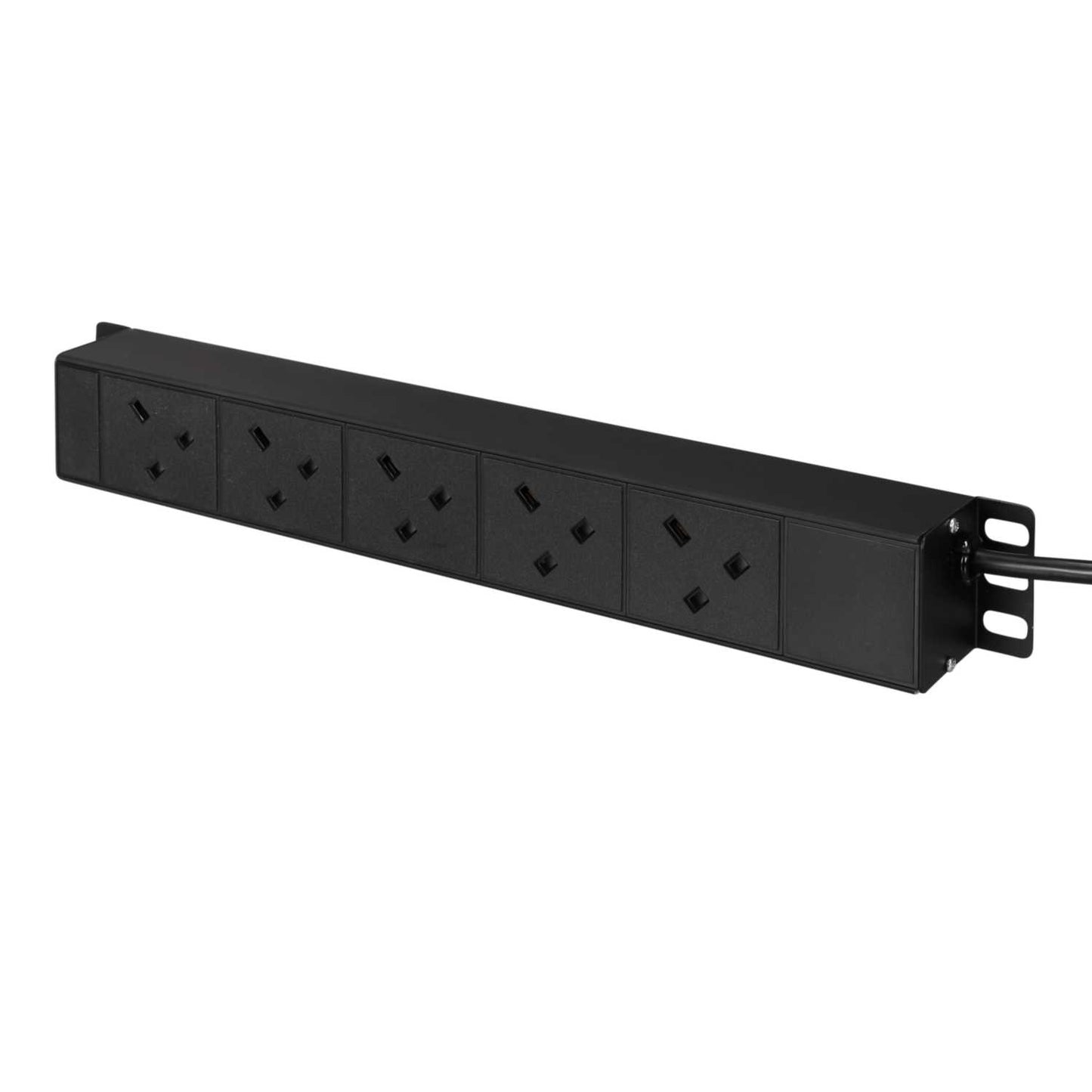 RPP 5 Way Angled Left Vertical Rack Mounted PDU